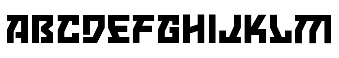 Gorgom Regular Font UPPERCASE