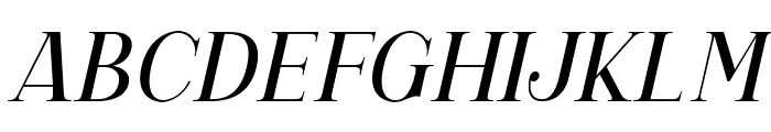 Gorgone-Italic Font UPPERCASE