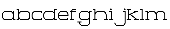 Gorila Regular Font LOWERCASE