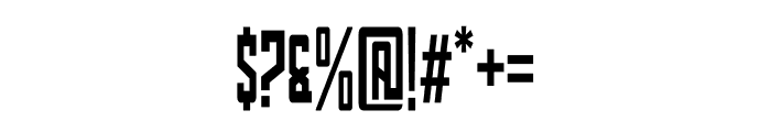 Gorjanda Font OTHER CHARS