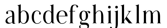 Goroks-Regular Font LOWERCASE