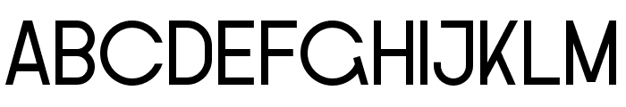 Gorphy-Regular Font UPPERCASE
