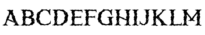 Gorten Font UPPERCASE
