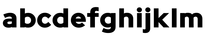 Gorva Black Font LOWERCASE