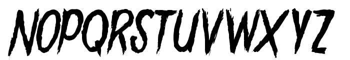 Gory Madness Variant Font LOWERCASE