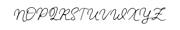 Goshawk Regular Font UPPERCASE