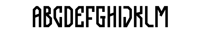 Gotank Adventure Font UPPERCASE