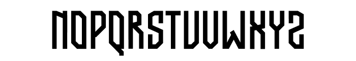 Gotank Adventure Font LOWERCASE