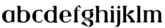 Gotblinking-Regular Font LOWERCASE