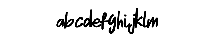 Gothem Font LOWERCASE