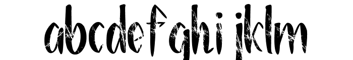 Gothic Era Font LOWERCASE