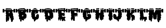 Gothic Haunt Franken Font UPPERCASE