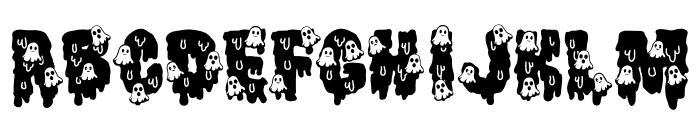 Gothic Haunt Ghost Font UPPERCASE