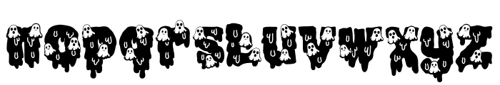 Gothic Haunt Ghost Font LOWERCASE