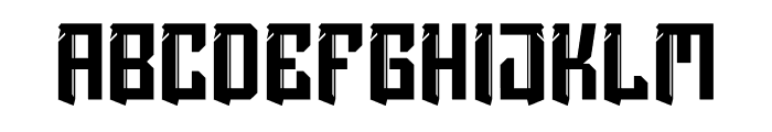 Gothic Rapsody Font UPPERCASE