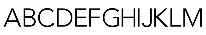 Gothic Thin Font LOWERCASE