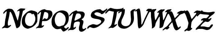 Gothique_Flare Font UPPERCASE