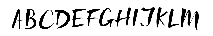 Gothup Font UPPERCASE