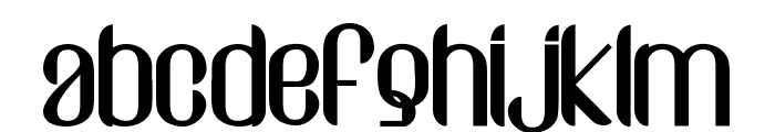 Gotic Dragon Regular Font LOWERCASE