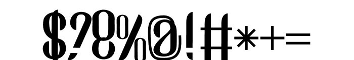 GoticDragon-Regular Font OTHER CHARS