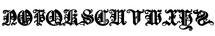 Gotische3Bold Font UPPERCASE