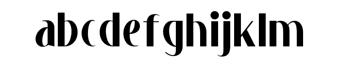 Gottera Regular Font LOWERCASE