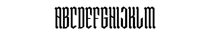 Gottyes Regular Font UPPERCASE