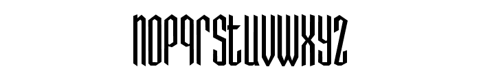 Gottyes Regular Font LOWERCASE