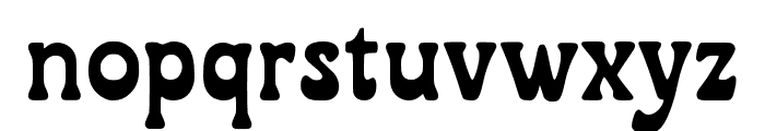 Gouder Font LOWERCASE
