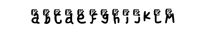 Gourd Regular Font LOWERCASE