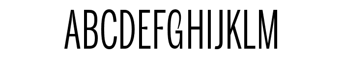 Goversy Condensed Display Font UPPERCASE