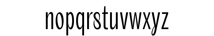 Goversy Condensed Display Font LOWERCASE