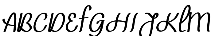 Goyoh Font UPPERCASE