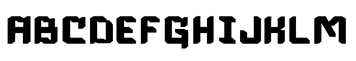 Gozen Regular Font LOWERCASE