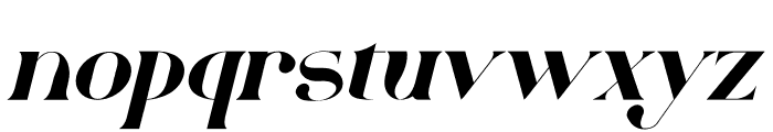 Gr1bson Italic Font LOWERCASE