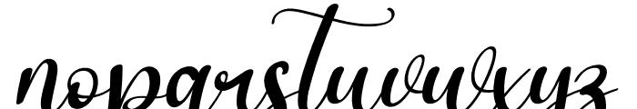 Gracama Font LOWERCASE