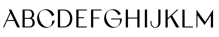 Gracela-Regular Font UPPERCASE