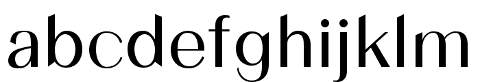 Gracela-Regular Font LOWERCASE