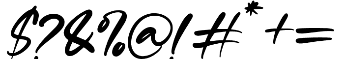 Gracelynn-Regular Font OTHER CHARS