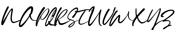 Gracelynn-Regular Font UPPERCASE