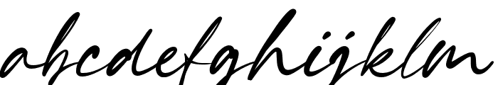Gracelynn-Regular Font LOWERCASE