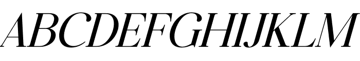 Grachy Firatte Italic Font UPPERCASE