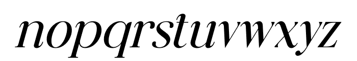 Grachy Firatte Italic Font LOWERCASE