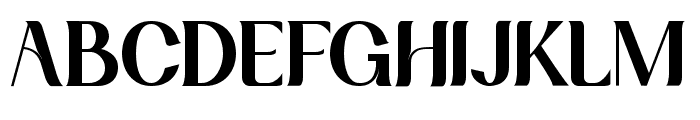 Grader Regular Font UPPERCASE