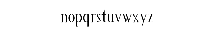 Grading-Regular Font LOWERCASE