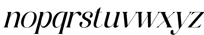 Graditen Italic Font LOWERCASE