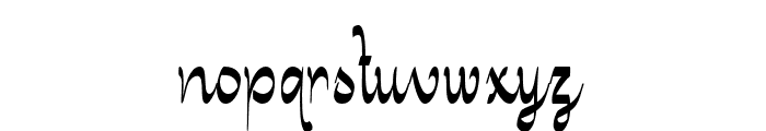 Gradium-Regular Font LOWERCASE