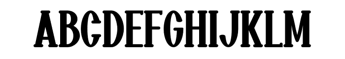 Graduation Varsity Regular Font LOWERCASE