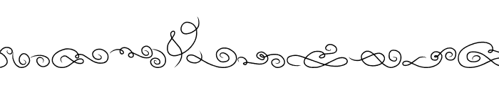 GraduationSwirls Font UPPERCASE