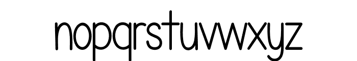 Graduations Font LOWERCASE
